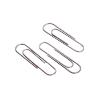 Скрепки 22мм оцинкованные в пластиковой тубе 400 штук