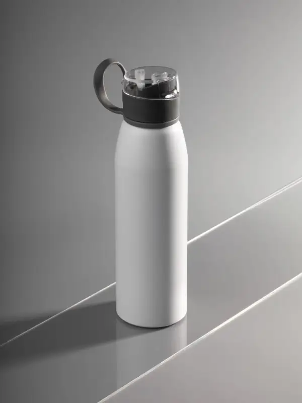 Бутылка для воды Billy Gym, матовая белая