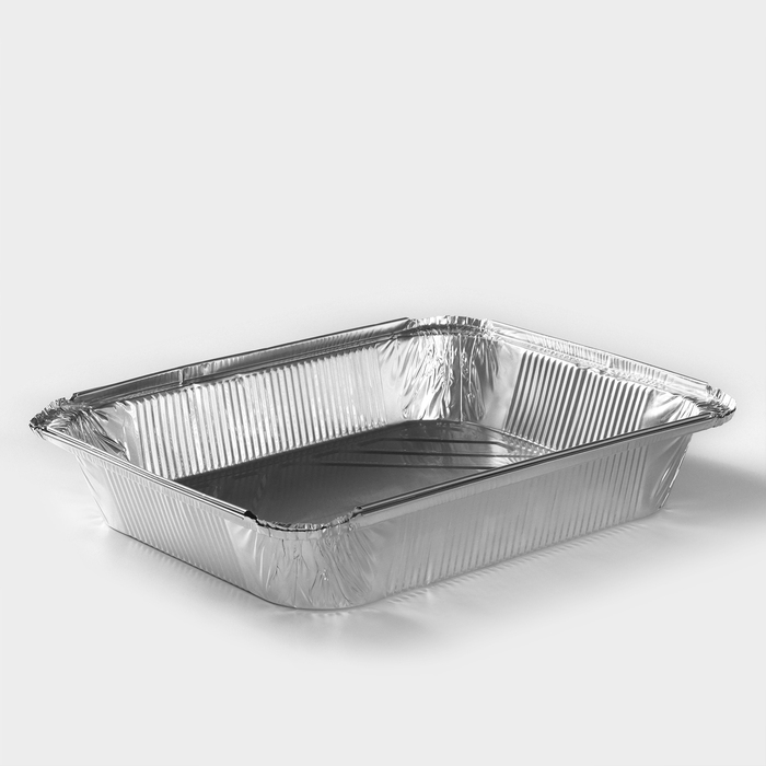 Набор форм из фольги для запекания и выпечки Доляна, 3,18 л, 32&times;26&times;6,5 см, 2 шт