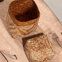 Корзинка плетеная "Морокко" 14х14х23 см