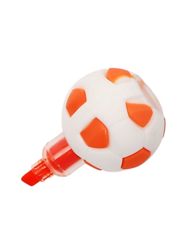 Набор маркеров-текстовыделителей 6 штук/ 6цветов Футбольные мячи