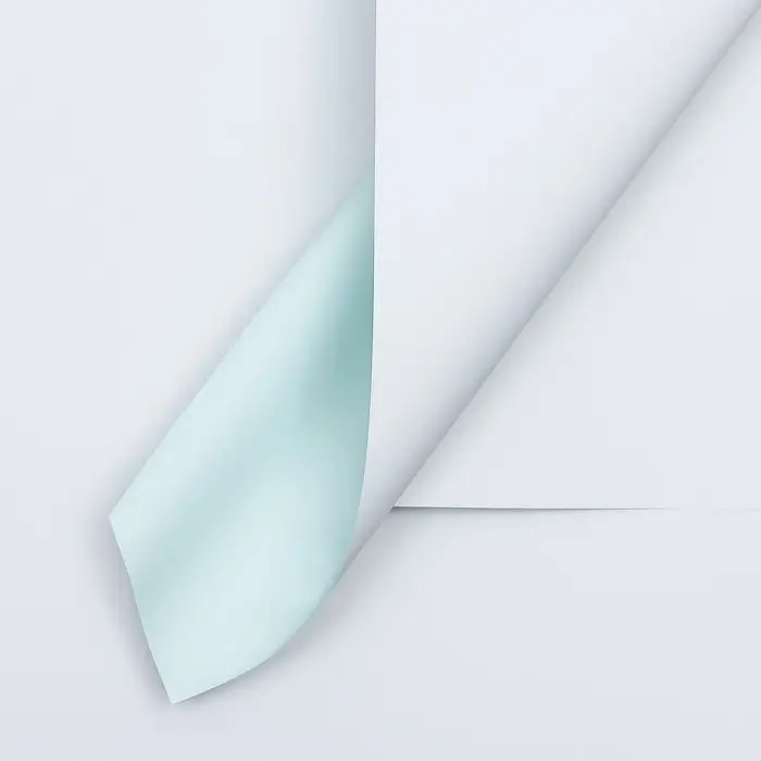 Пленка для цветов матовая, небесно голубой, 56&times;57 см