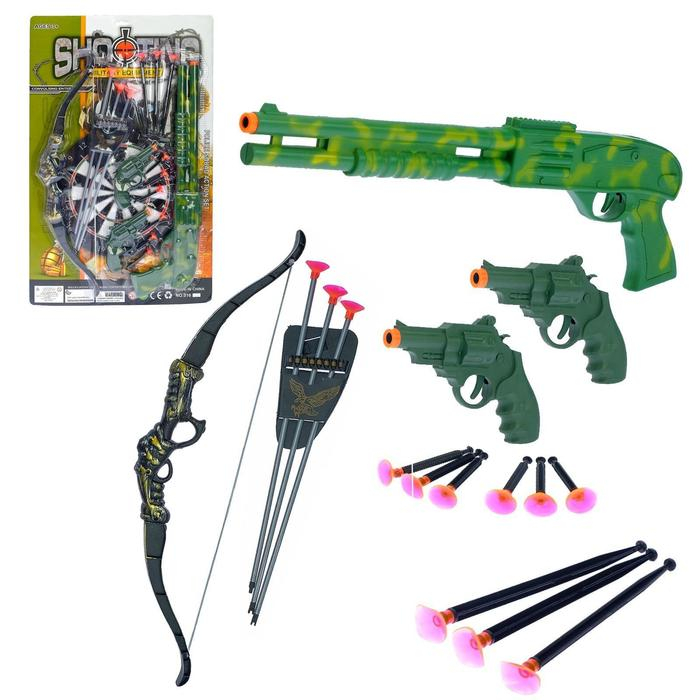 Набор оружия «Рэмбо», 17 предметов Набор оружия «Рэмбо», 17 предметов