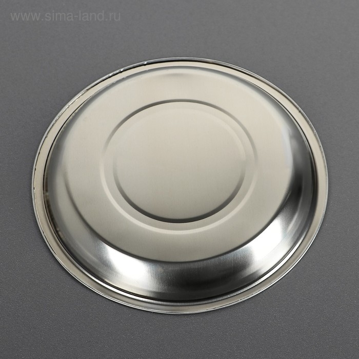 Тарелка из нержавеющей стали &laquo;Мэйли&raquo;, 330 мл, d=17 см