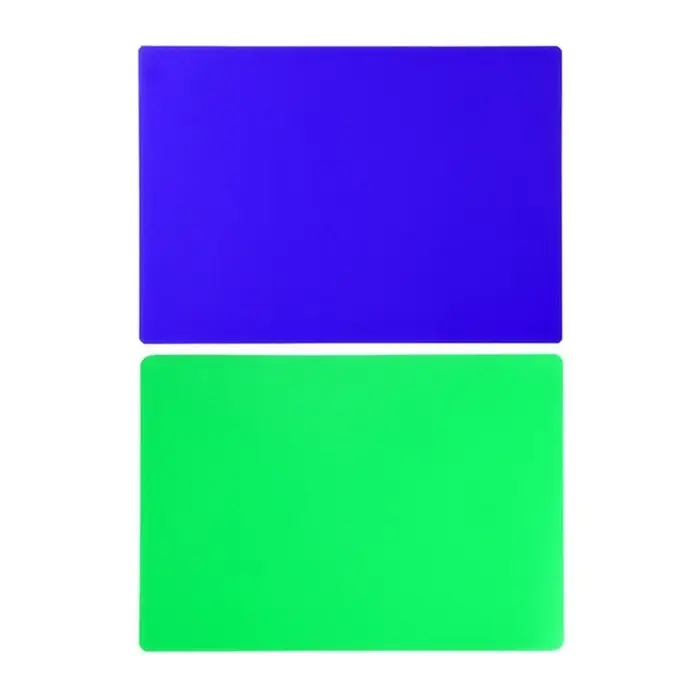 Накладка на стол для лепки пластилином А4, 330 мкр, 28 см, тонированная, прозрачная, МИКС