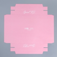 Коробка кондитерская для муссовых пирожных &laquo;Love&raquo;, 17.8 х 17.8 х 6.5 см