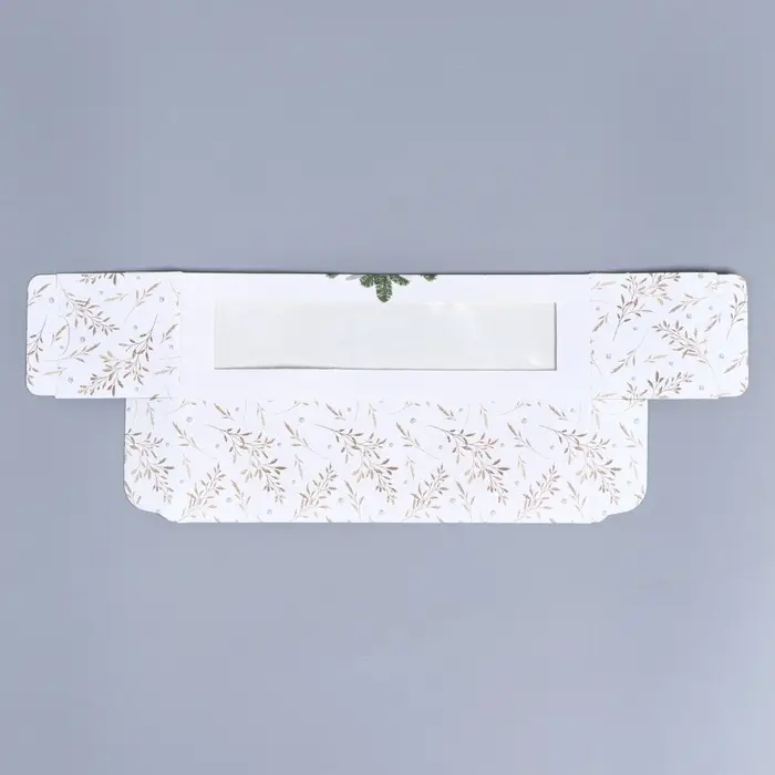 Коробка для макарун &laquo;Новогоднее золото&raquo; 18&times;5.5&times;5.5 см