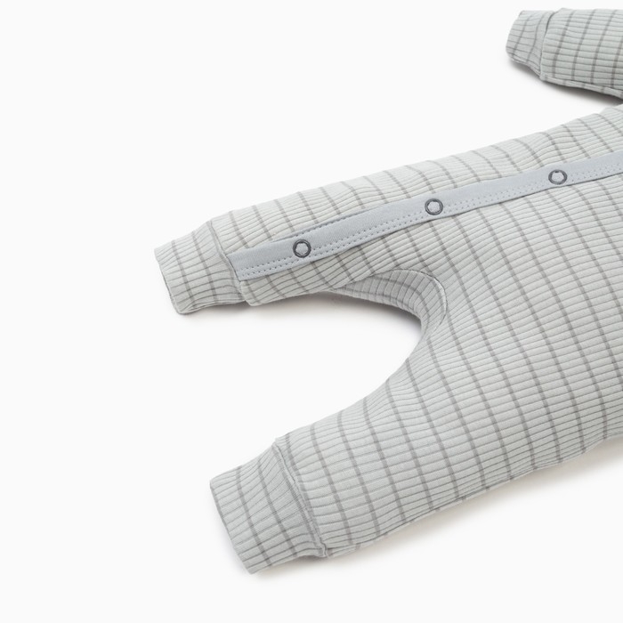 Комбинезон Крошка Я, BASIC LINE, рост 74-80 см, полоска серая Комбинезон Крошка Я, BASIC LINE, рост 74-80 см, полоска серая