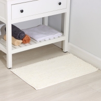 Коврик для дома Доляна &laquo;Букли длинные&raquo;, 50&times;80 см, цвет молочный