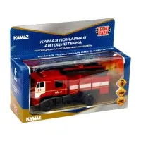 Машинка металлическая &laquo;Пожарная автоцистерна&raquo;, открываются двери, 15 см