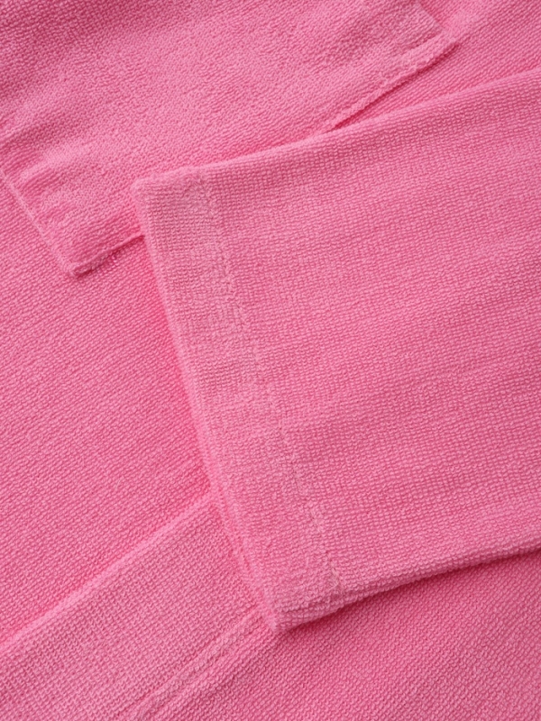 Халат женский Этель, цв. розовый, р-р 46-48, 100% хл, 340 г/м2