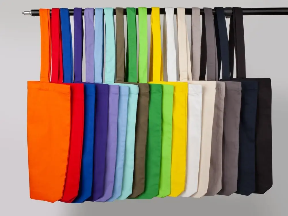 Холщовая сумка Avoska, ярко-зеленая