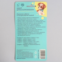 Набор для вскармливания &laquo;Пушистое счастье&raquo; для щенят, бутылочка 60 мл, ёршик, соски