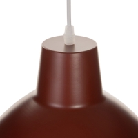 Светильник Richard 1х40Вт Е27 пр-1м бордовый 32,5х32,5х27см