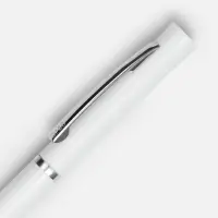 Ручка шариковая Euro Chrome, белая