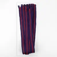 Молния &laquo;Трактор&raquo;, №5, разъёмная, замок автомат, 90 см, синяя, красная