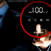 Пылесос ручной HYV-S7970 500Вт серый