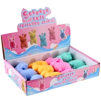 Мялка &laquo;Зайка&raquo; с пастой, цвета МИКС