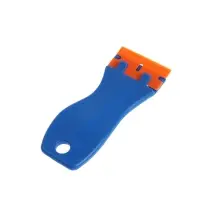 Скребок ТУНДРА, лезвие пластик, 40 мм