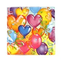 Салфетки Праздничное настроение 33см X 33см 12шт