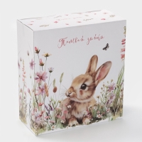 Блинница Доляна «Зайка» d=23, доломит, белая, зелёная Блинница Доляна «Зайка» d=23, доломит, белая, зелёная