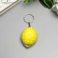 Фонарик брелок для ключей на кольце &laquo;Ёжик&raquo;, 2.8&times;3.5&times;4.8 см, МИКС