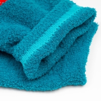 Носки женские новогодние махровые &laquo;Уточки&raquo;, цвет голубой, размер 36-40