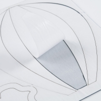 Наклейки интерьерные "Небо", детские, декор на стену, панно 120 х 56 см