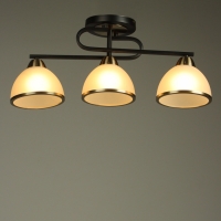 Люстра "Рендо" 3хЕ27 40Вт черно-бронзовый 61х15х23 см