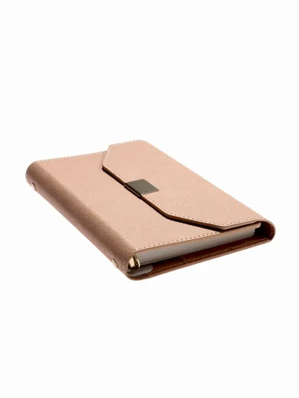 Органайзер на кольцах, C6, с клапаном, 80л, линия, к/зам, Бежевый