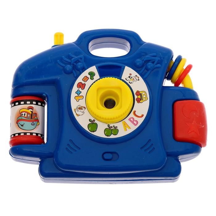 Фотоаппарат &laquo;Детское счастье&raquo;, с картинками животных, световые эффекты, МИКС
