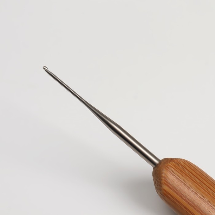 Крючок для мастера, 0,5 мм, цвет серебристый Крючок для мастера, 0,5 мм, цвет серебристый