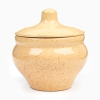 Горшочек для запекания Борисовская керамика &laquo;Каракум&raquo;, 350 мл, 11&times;10 см, жёлтый