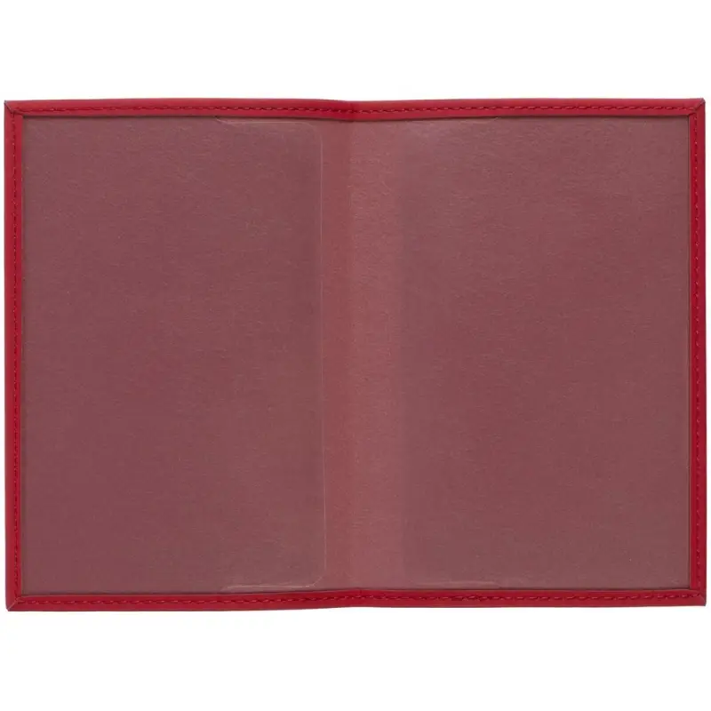 Обложка для паспорта Shall, красная