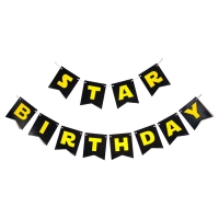 Гирлянда бумажная на ленте &laquo;STAR BOY&raquo;