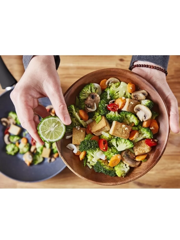 Сковорода вок Healthy Chef 28 см с антипригарным покрытием