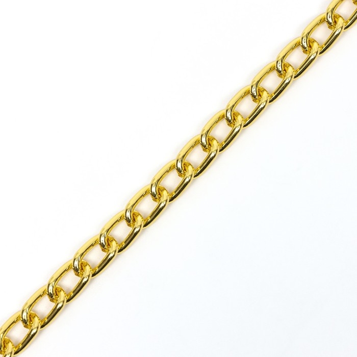 Ошейник - удавка металлический однорядный, 55 см, толщина проволоки 2,5 мм, золотистый Ошейник - удавка металлический однорядный, 55 см, толщина проволоки 2,5 мм, золотистый