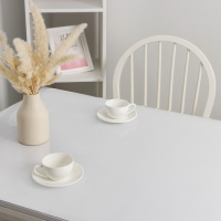 Термоскатерть без основы Доляна &laquo;Жидкое стекло&raquo;, ширина 120 см, толщина 2 мм, длина 80 см