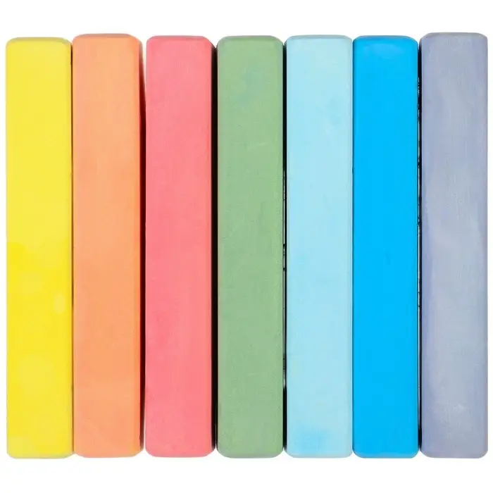 Мелки цветные школьные 7 шт. &laquo;Единорог&raquo; &laquo;Минни Маус и единорог&raquo;