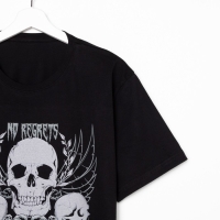 Футболка мужская KAFTAN Skull р. 52, черный Футболка мужская KAFTAN Skull р. 52, черный