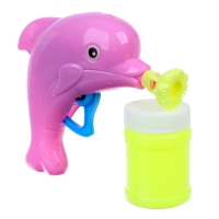 Генератор-пистолет мыльных пузырей «Дельфин», МИКС, 50 мл Генератор-пистолет мыльных пузырей «Дельфин», МИКС, 50 мл