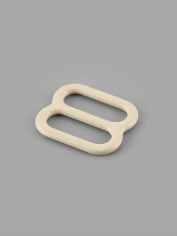 Регулятор для бретелей, металлический, 10 мм, 20 шт., бежевый