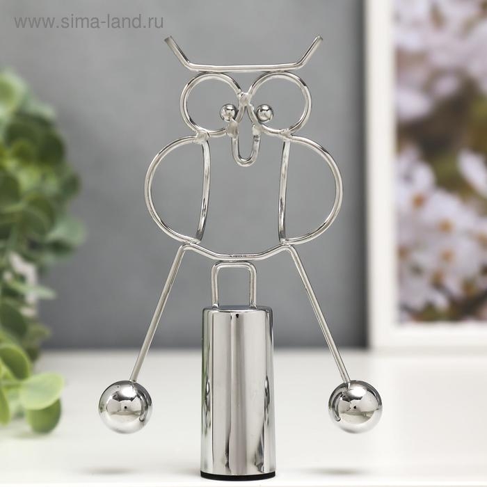 Маятник металл "Филин" 14,5х10,5х2,5 см