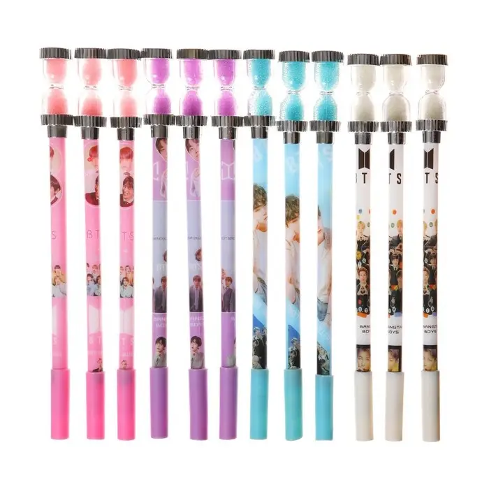 Ручка - прикол гелевая &laquo;Песочные часы&raquo;, МИКС