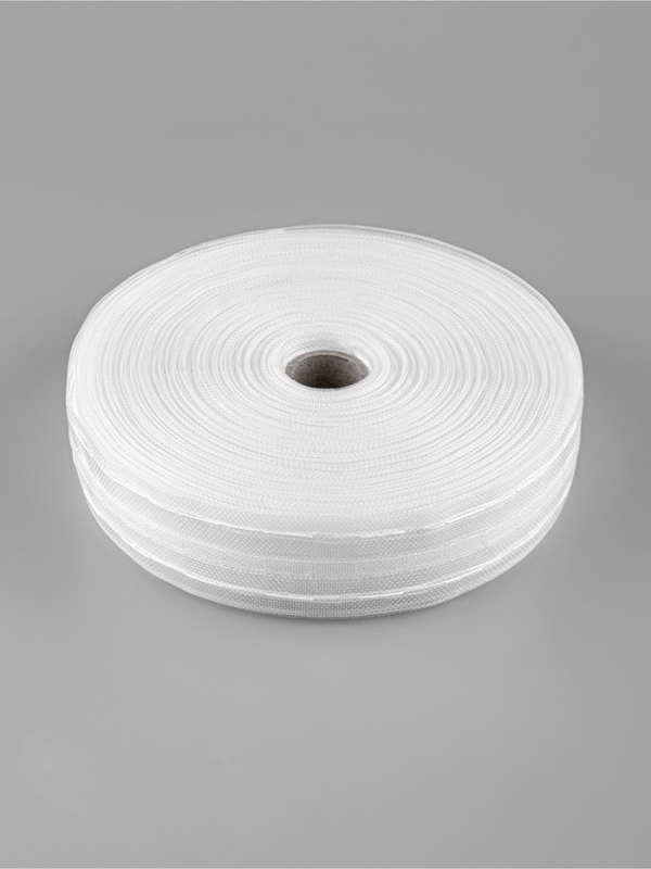 Шторная лента 40мм&times;50&plusmn;1м классическая органза 2 шнура