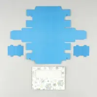 Коробка под 3 конфеты с ячейками &laquo;Золото в Новом году&raquo;, 13.3 х 3.3 х 5.8 см