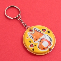 Брелок для ключей с фонариком "Свет внутри тебя", 5 х 5 см Брелок для ключей с фонариком "Свет внутри тебя", 5 х 5 см