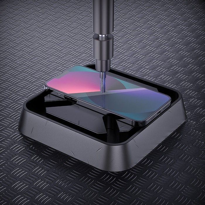 Защитное стекло Hoco A27, для iPhone 13 Pro Max, анти отпечатки, анти царапины, черная рамка