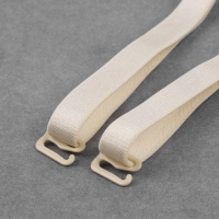 Бретели текстильные, крестообразные, 1 см, цвет бежевый Бретели текстильные, крестообразные, 1 см, цвет бежевый