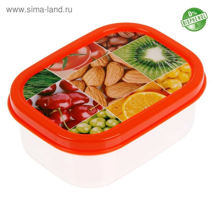 Ланч-бокс прямоугольный FoodVibes &laquo;Ассорти&raquo;, 150 мл